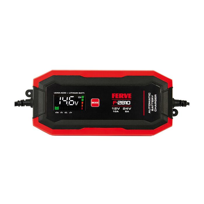 Chargeur de batterie Ferve F-2810 12 V / 24 V 10 A / 5 A 