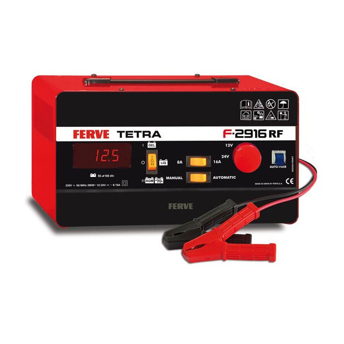 Chargeur de batterie Ferve F-2916 12/24 V 8-16 A 