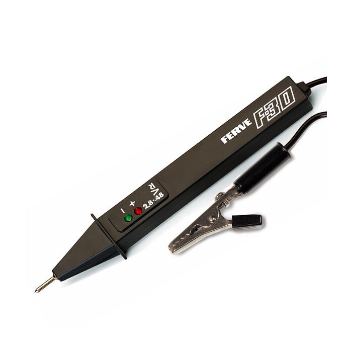 Pointe de test électronique Ferve F-30 pour circuits 12 V et 24 V 