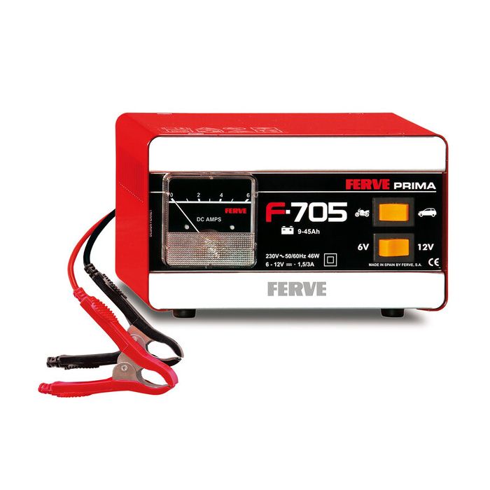 Chargeur de batterie Ferve F-705 6/12 V 1,5-3 A 