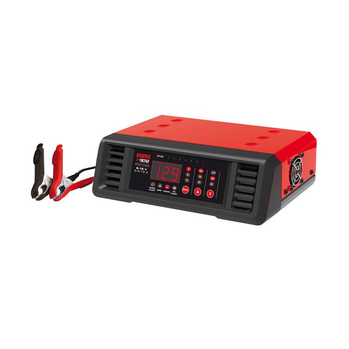Chargeur de batterie Ferve F-9012 6 V / 12 V 2-10 A 