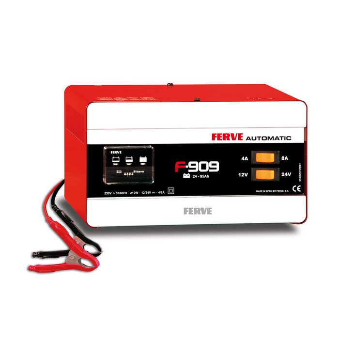Chargeur de batterie Ferve F-909 12 V / 24 V 4-8 A 