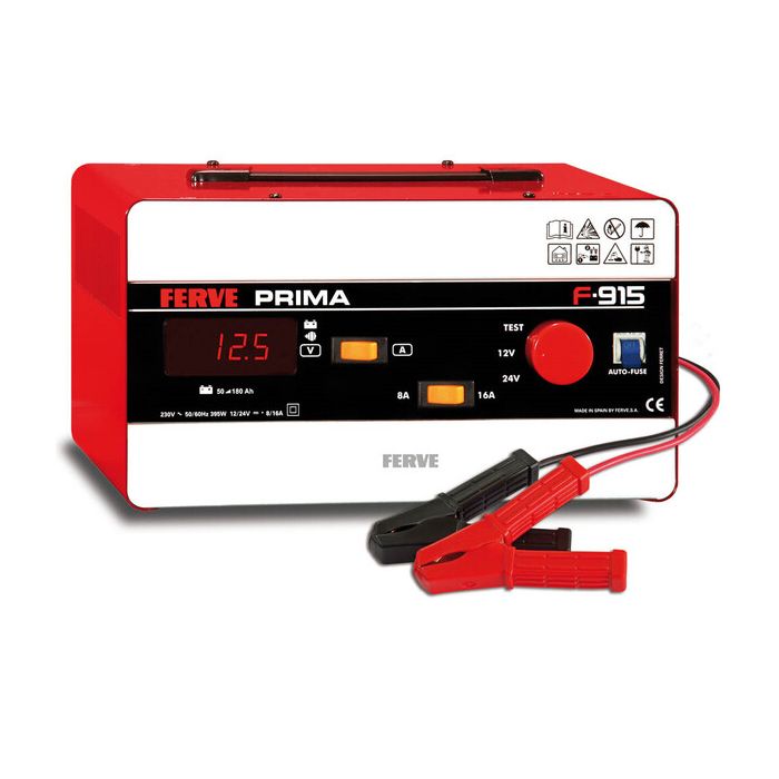 Chargeur de batterie Ferve F-915 12 V / 24 V 8-16 A 