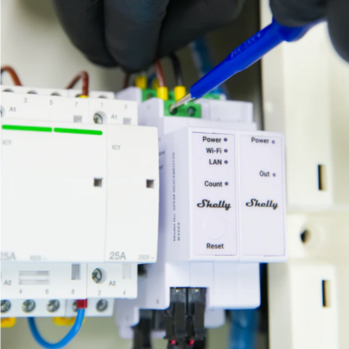 Compteur d'énergie Shelly Pro 3EM CT63 
