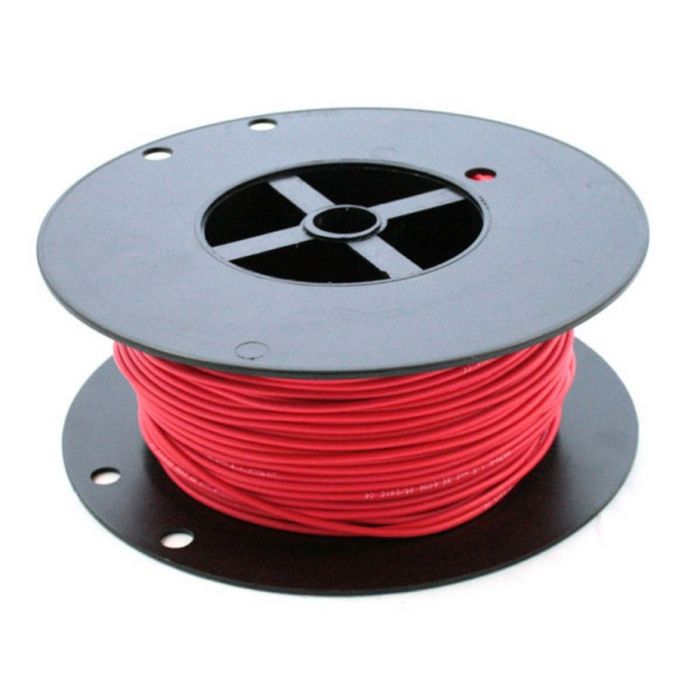 Câble de batterie 1,5 mm² rouge en rouleau de 25 mètres 