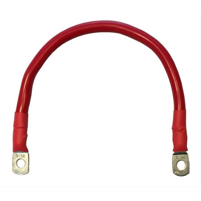 Câble de batterie 16 mm² rouge 50 cm cosses M6-M6 