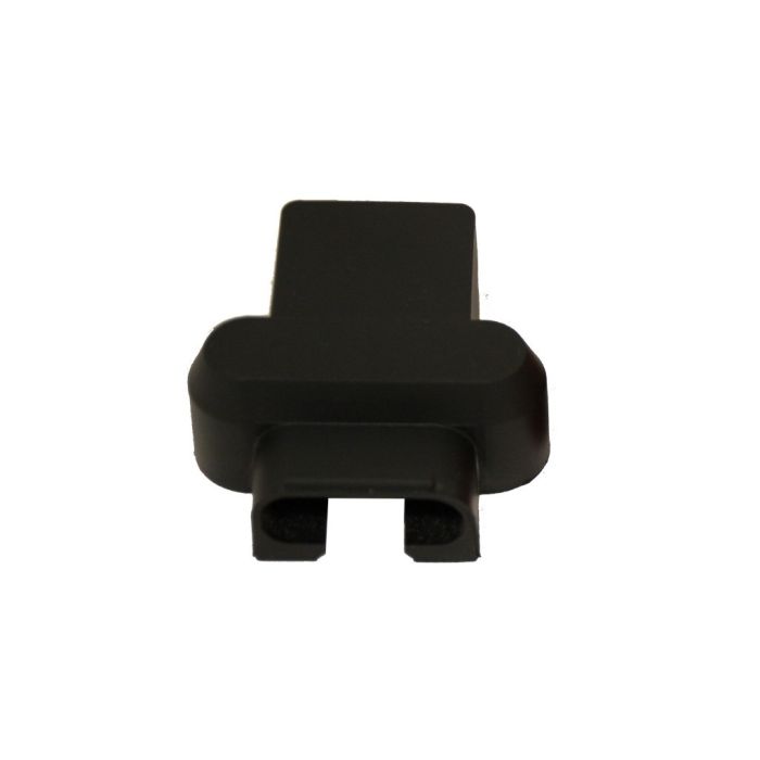 Cache-borne isolant noir pour cosse de batterie double (-) 