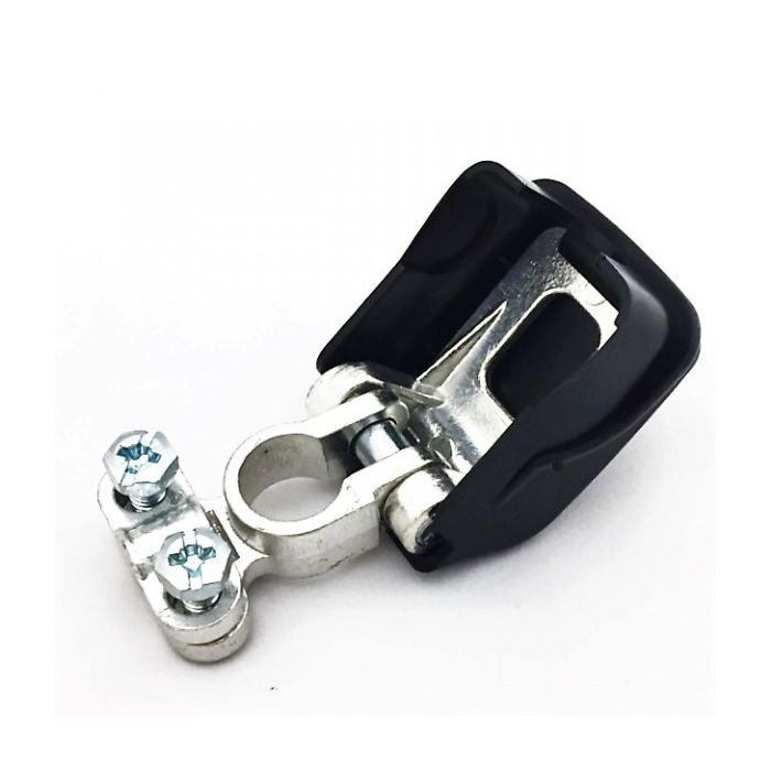 Cosse de batterie à serrage rapide noire 55 x 45 x 30 mm 