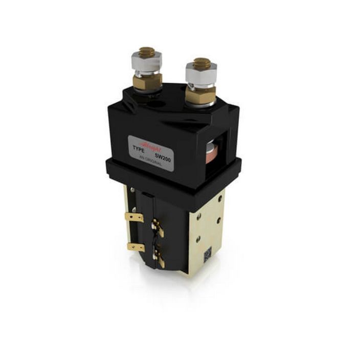 Relais de puissance Albright SW200-29 24 V DC 250 A avec étrier de montage 