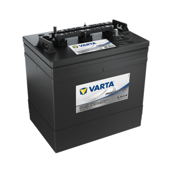 Batterie à décharge lente AGM Varta Professional GC2 6 V 232 Ah – AGM