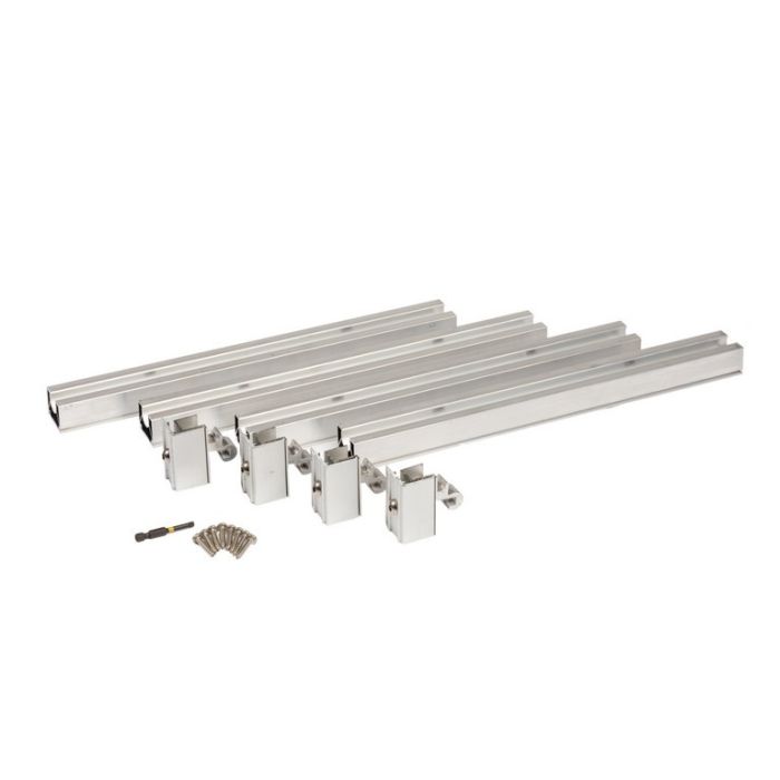 Kit de fixation solaire toit plat Solar Construct Blubase Set C 