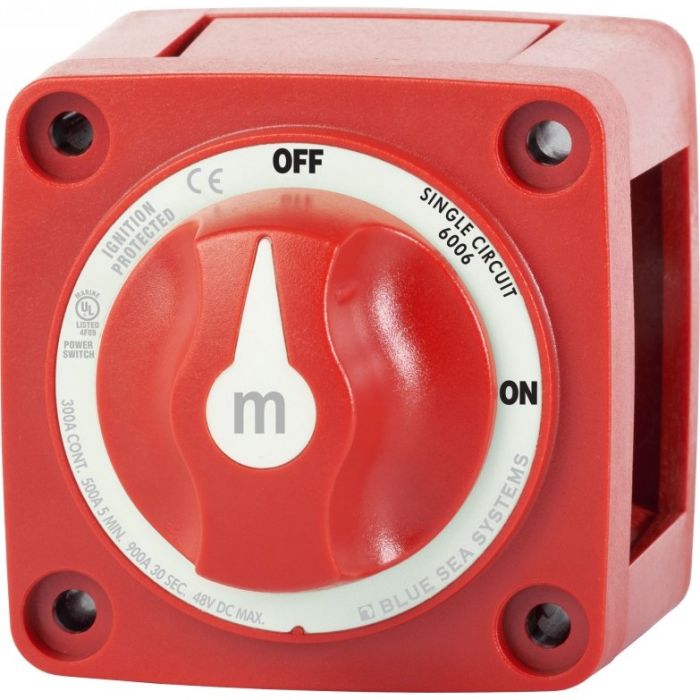 Coupe-batterie Blue Sea Systems M-Series 6006 300 A unipolaire 