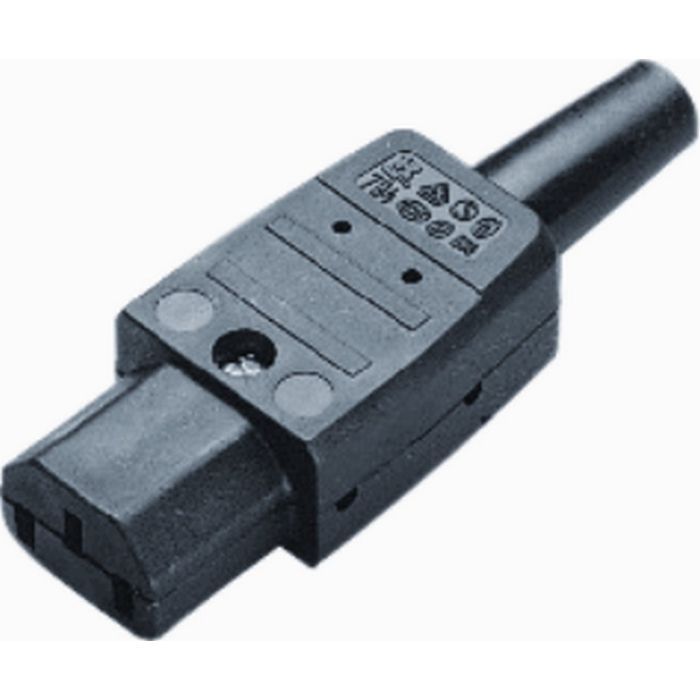 Connecteur d'appareil C13 pour câble d'alimentation 