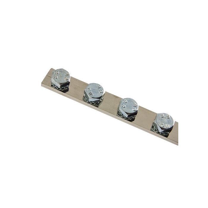 Rail de distribution DC 125 A longueur 1 m 