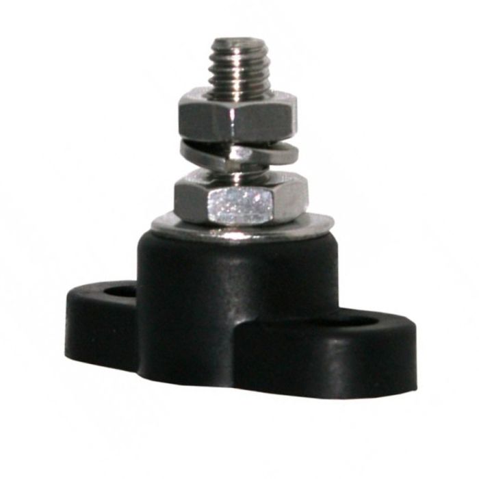 Point de distribution DC noir borne M8 