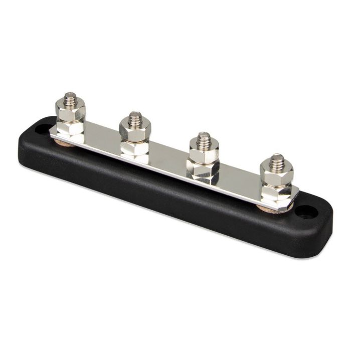 Barre de distribution DC 150 A 2 pôles Victron Energy 20 vis M6 