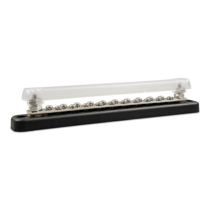 Barre de distribution DC 150 A 2 pôles Victron Energy 20 vis M6 