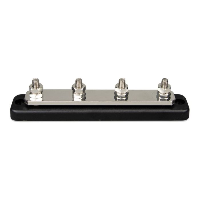Barre de distribution DC Victron Energy 250 A 4 x M8 avec capot 