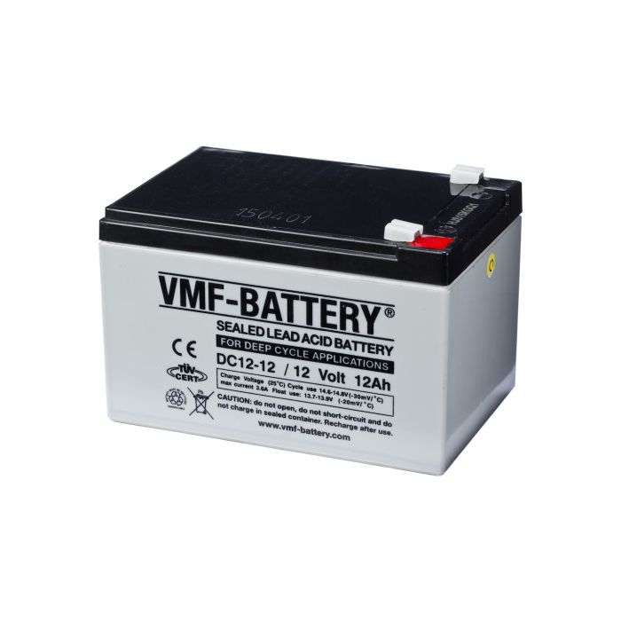 Batterie à décharge lente AGM VMF DC12-12 12 V 12 Ah – AGM
