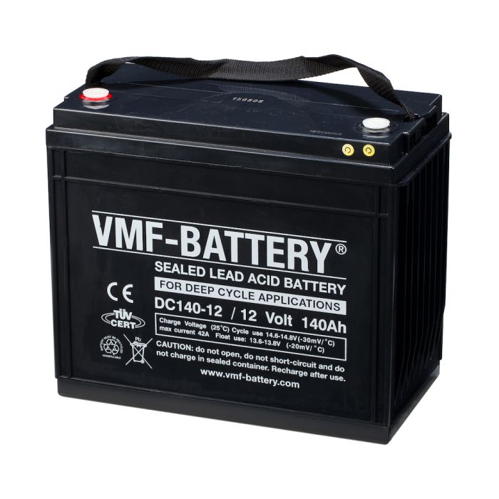 Batterie à décharge lente AGM VMF DC140-12 12 V 140 Ah – AGM