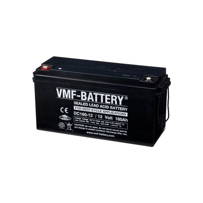 Batterie à décharge lente AGM VMF DC160-12 12 V 160 Ah – AGM