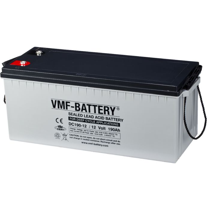 Batterie à décharge lente AGM VMF DC190-12 12 V 190 Ah – AGM