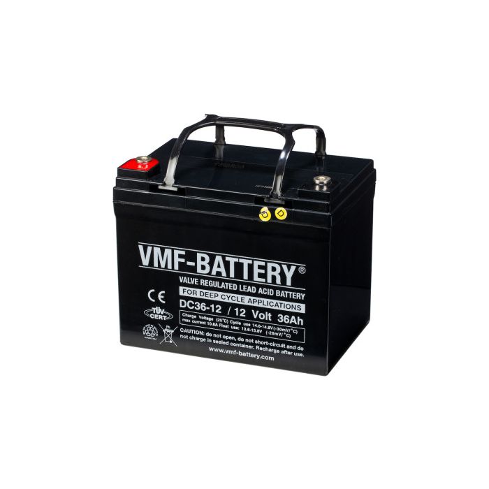 Batterie à décharge lente AGM VMF DC36-12 12 V 36 Ah – AGM