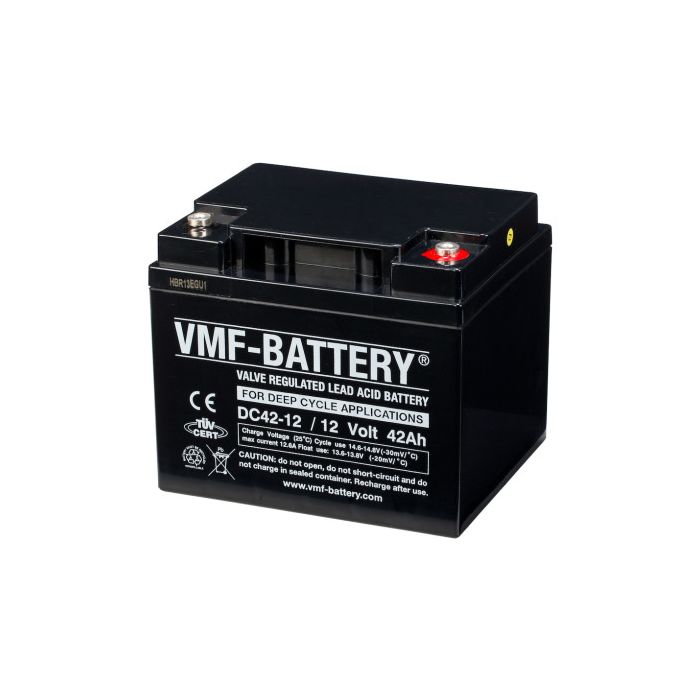 Batterie à décharge lente AGM VMF DC42-12 12 V 42 Ah – AGM
