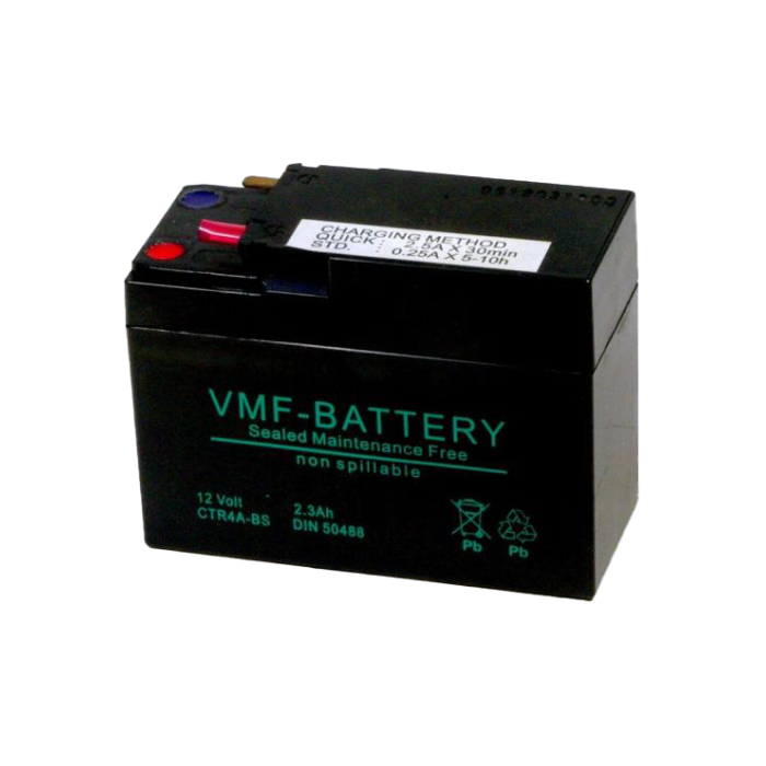 Batterie moto VMF Powersport CTR4A 12 V 2,3 Ah 40 A – AGM