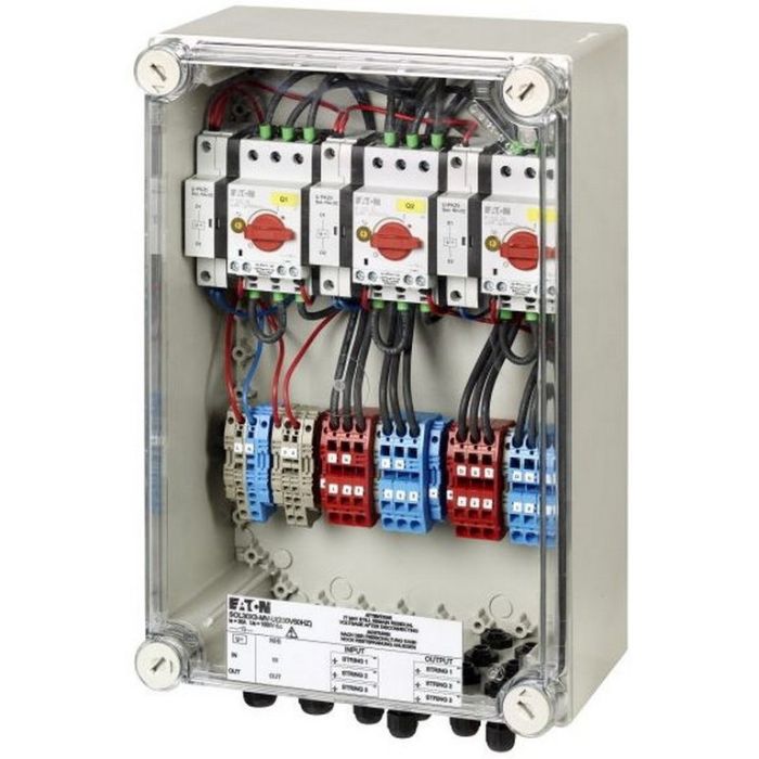 Interrupteur pompier Eaton SOL30X3-SAFETY/MV 1000 V 26 A IP65 
