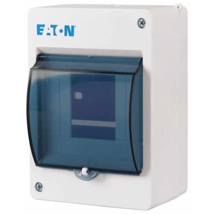 Coffret de distribution 4 modules Eaton MINI-4-T, montage en saillie 