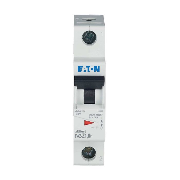 Disjoncteur modulaire Eaton FAZ-Z1,6/1 1,6 A courbe Z 1 pôle 