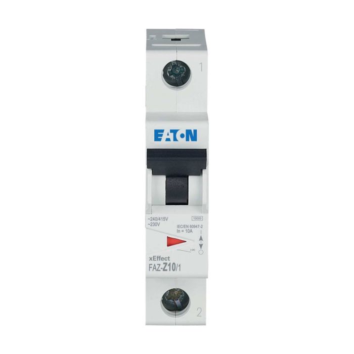 Disjoncteur modulaire Eaton FAZ-Z 10A/1 1 pôle 10 A courbe Z 