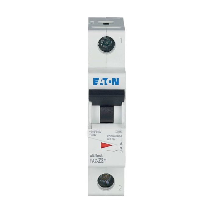 Disjoncteur modulaire Eaton FAZ Z 3 A 1 pôle 
