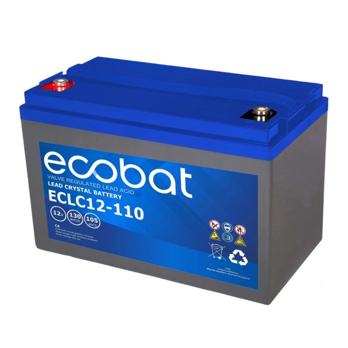 Batterie à décharge lente Lead Crystal Ecobat ECLC12-110 12 V 130 Ah – Lead Crystal