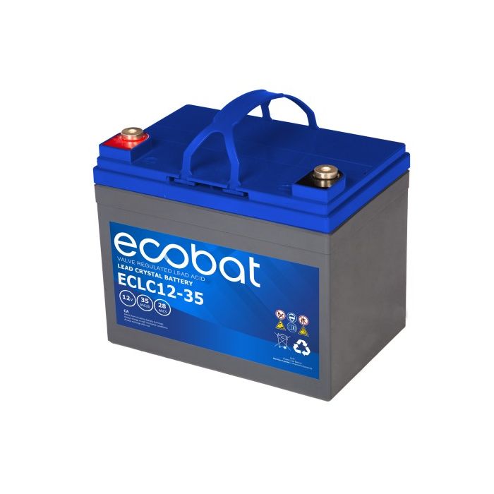 Batterie à décharge lente AGM Ecobat ECLC12-35 12 V 35 Ah – AGM