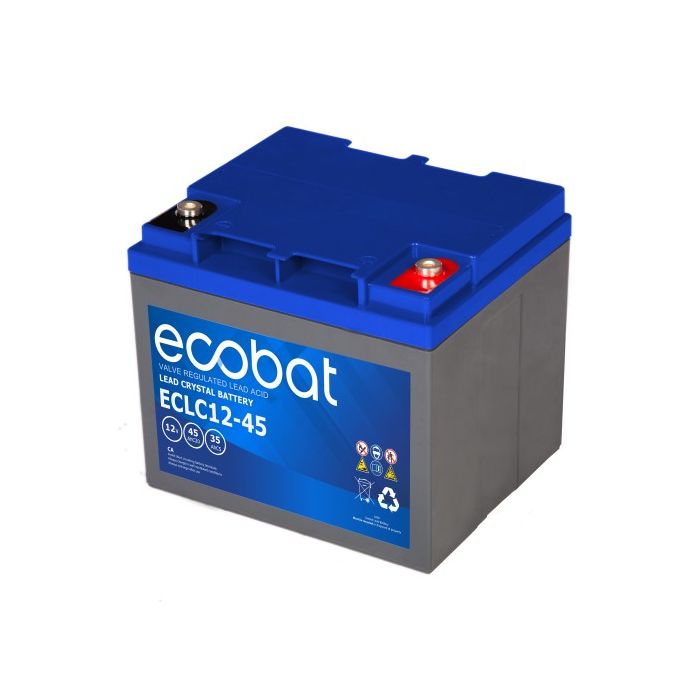 Batterie à décharge lente AGM Ecobat Deep Cycle ECLC12-45 12 V 45 Ah – AGM