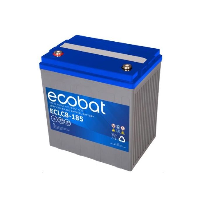 Batterie à décharge lente Lead Crystal Ecobat ECLC8-185 8 V 185 Ah – Lead Crystal