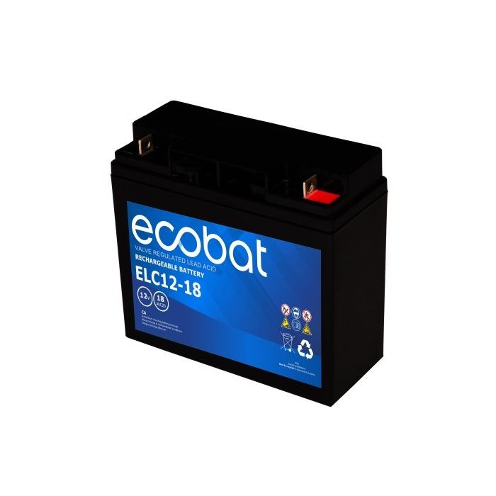 Batterie AGM VRLA Ecobat Light Cycle ELC12-18 12 V 18 Ah – AGM