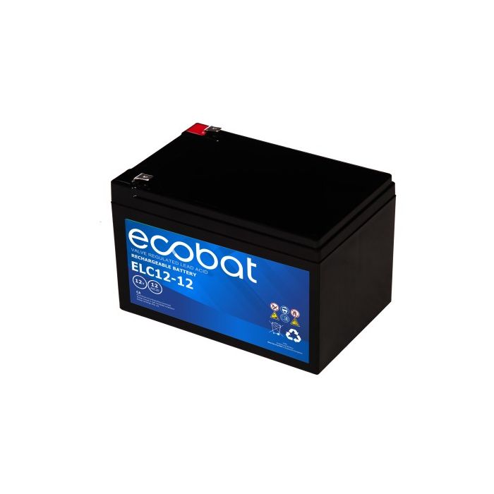 Batterie à décharge lente AGM Ecobat ELC12-12 12 V 12 Ah – AGM
