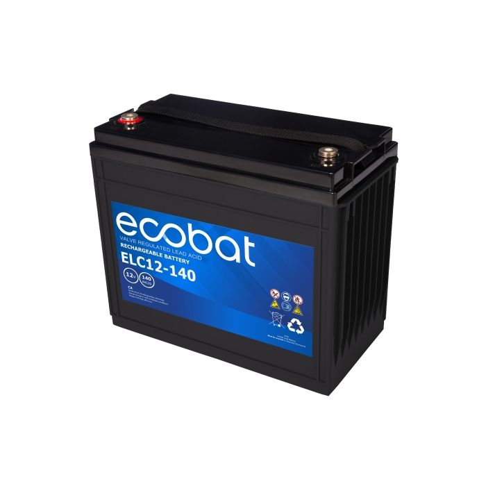 Batterie à décharge lente AGM Ecobat Light Cycle ELC12-140 12 V 140 Ah – AGM
