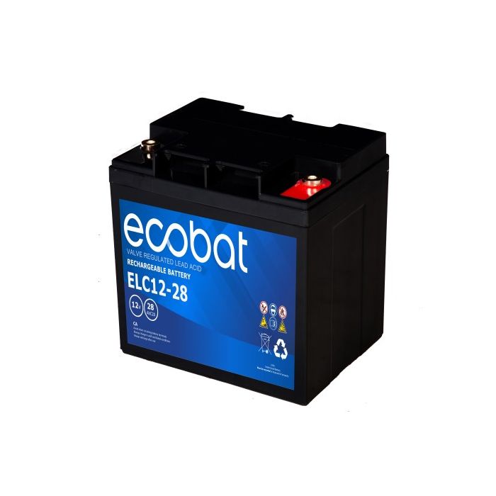 Batterie AGM VRLA Ecobat Light Cycle ELC12-28 12 V 28 Ah – AGM
