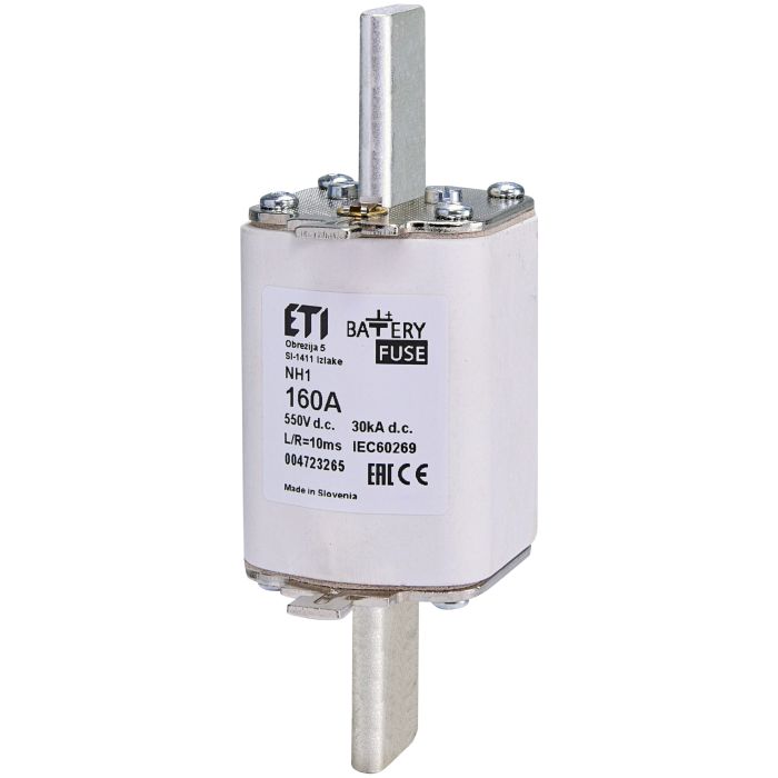 Fusible NH1 gBat ETI 160 A 550 V DC 