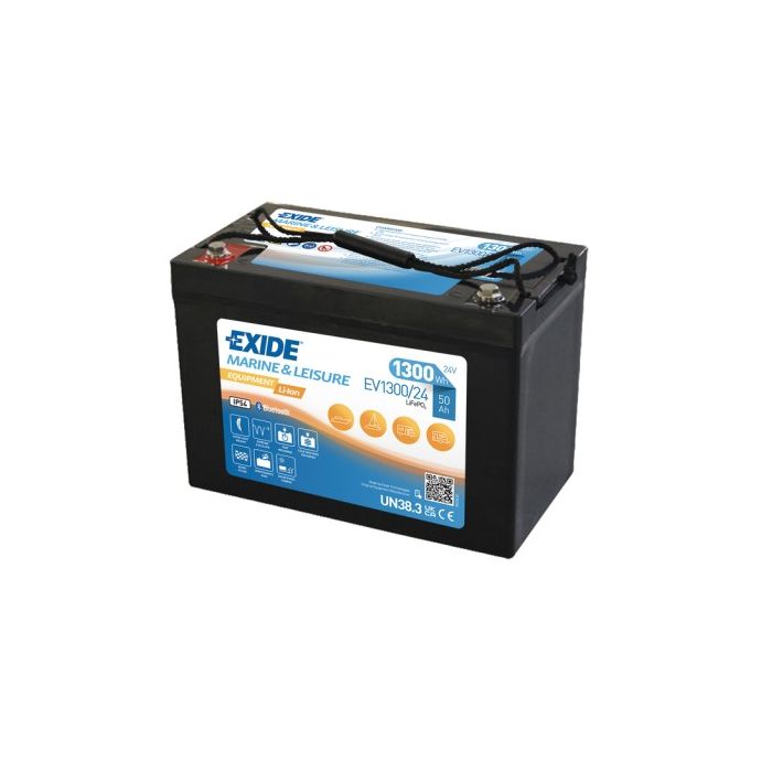 Batterie Exide Equipment Li-Ion EV1300/24 12 V 50 Ah – Plomb-acide (sans entretien)