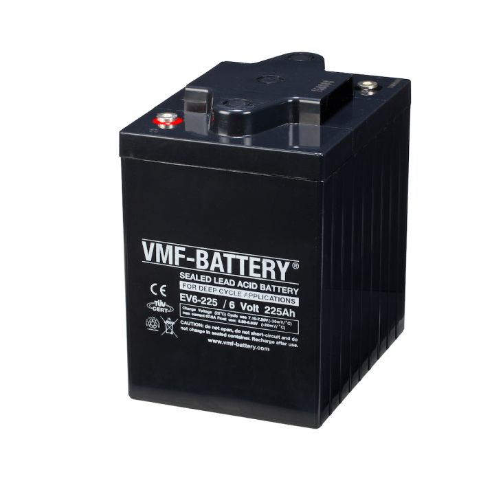 Batterie de traction AGM VMF EV6-225 6 V 225 Ah – AGM
