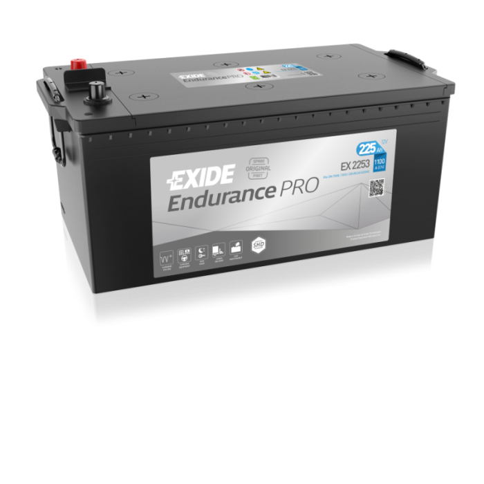 Batterie de démarrage EFB Exide Endurance PRO EX2253 12 V 225 Ah 1150 A – EFB