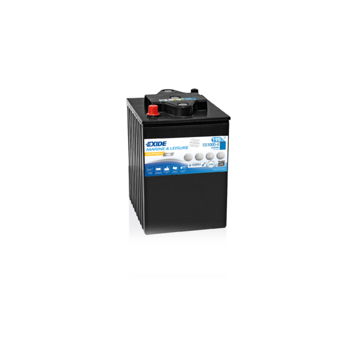Batterie à décharge lente GEL Exide Equipment ES1000-6 6 V 195 Ah – GEL