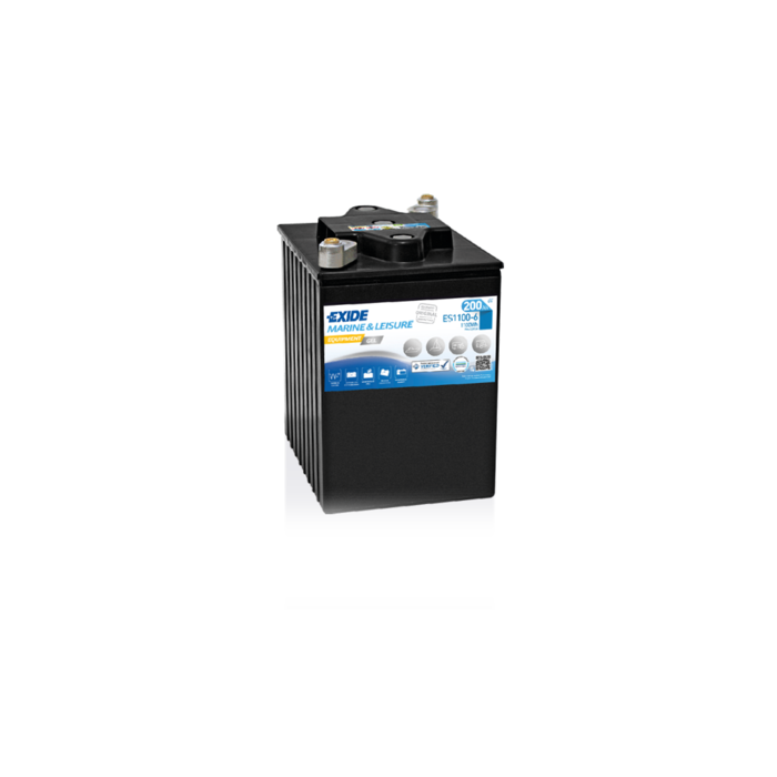 Batterie à décharge lente GEL Exide Equipment ES1100-6 6 V 200 Ah – GEL