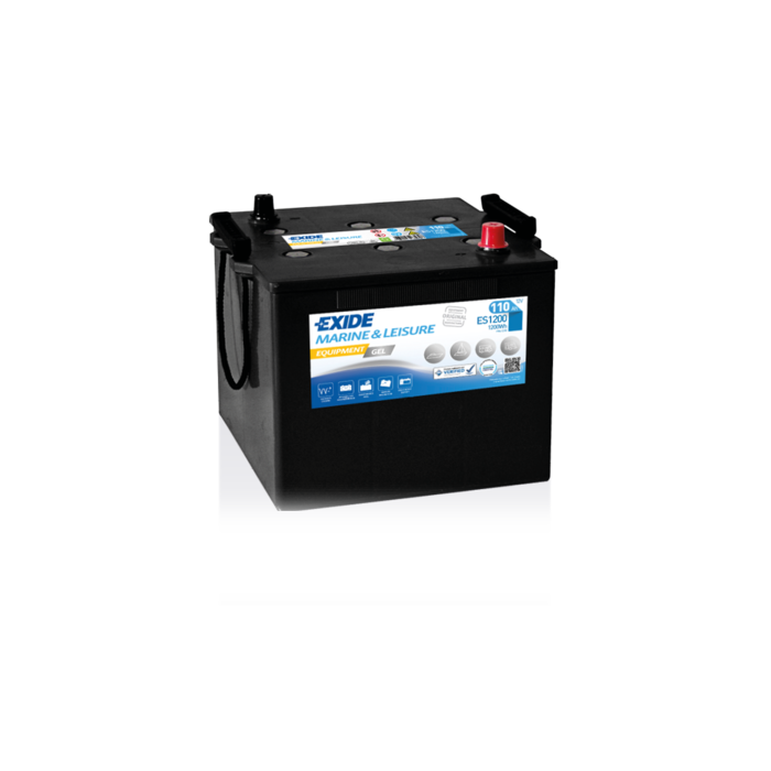 Batterie à décharge lente GEL Exide Equipment ES1200 12 V 110 Ah – GEL