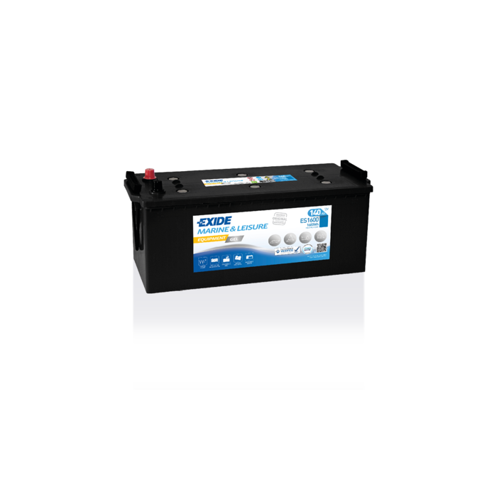 Batterie à décharge lente GEL Exide Equipment ES1600 12 V 140 Ah – GEL